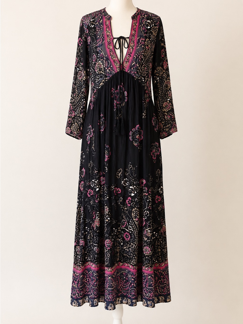Free People • If You Only Knew Boho Maxi Dress • Size S